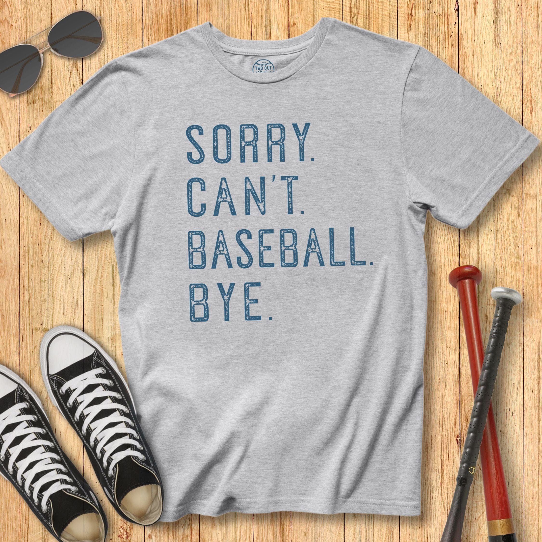 Sorry Can't Baseball Tee