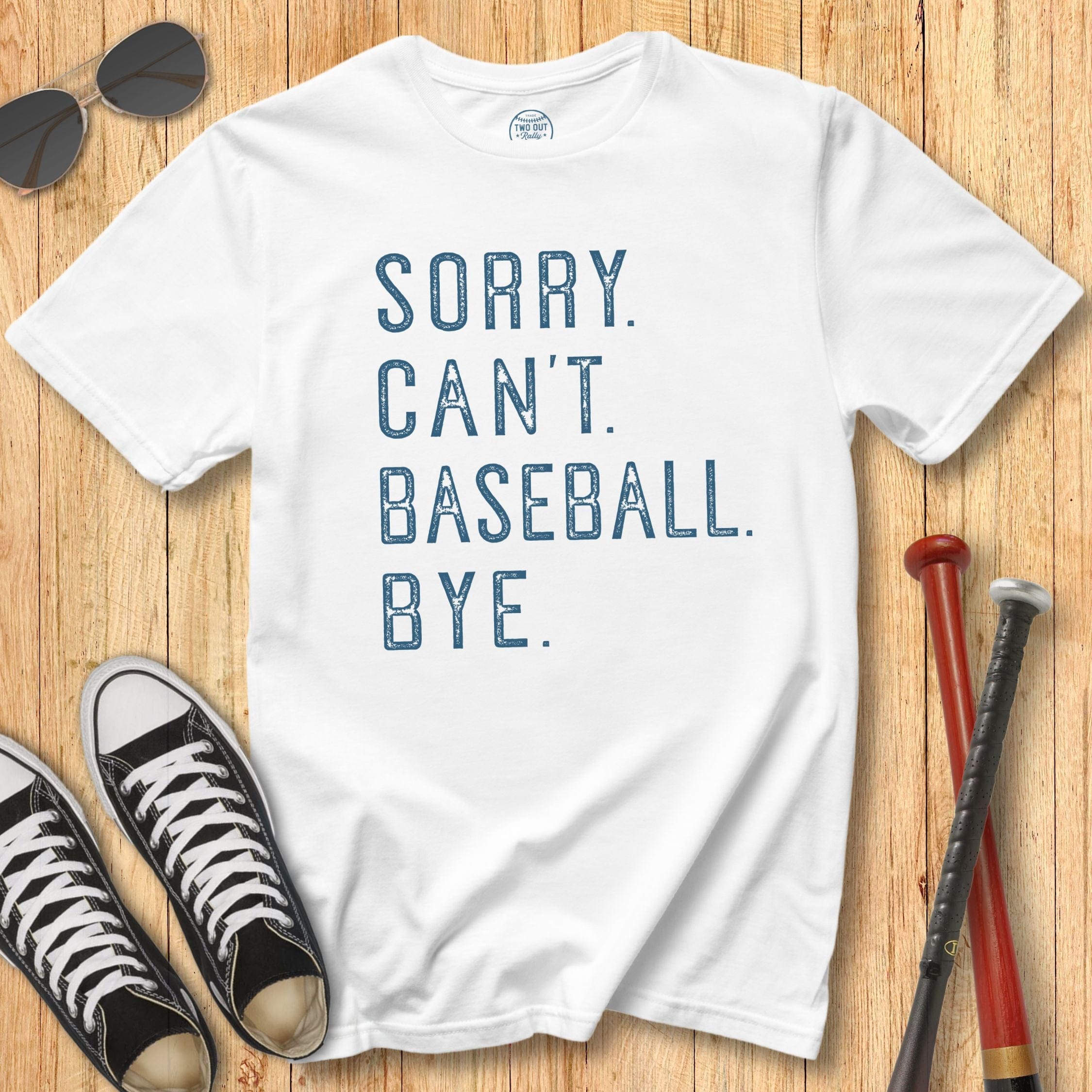 Sorry Can't Baseball Tee