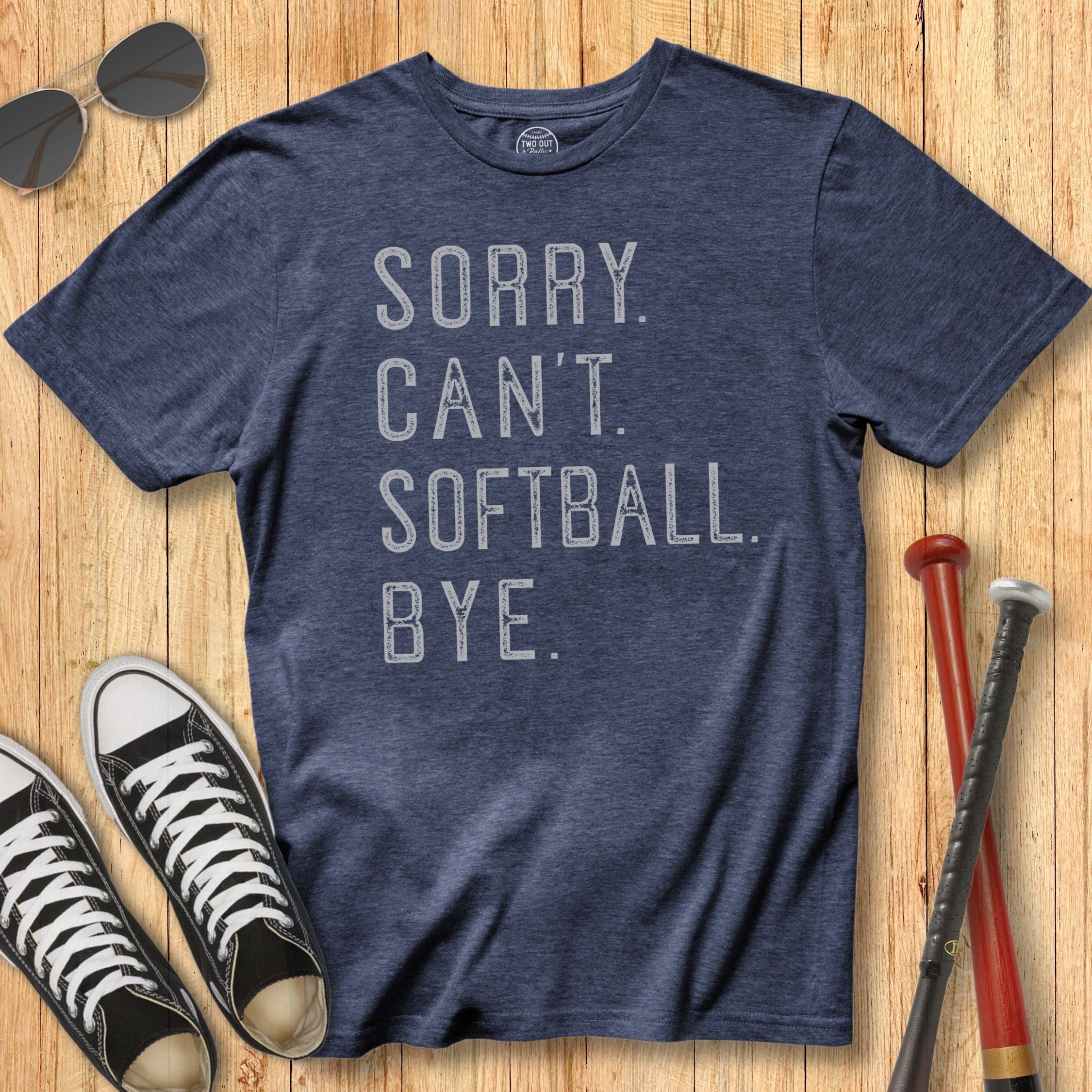 Sorry Can't Softball Tee