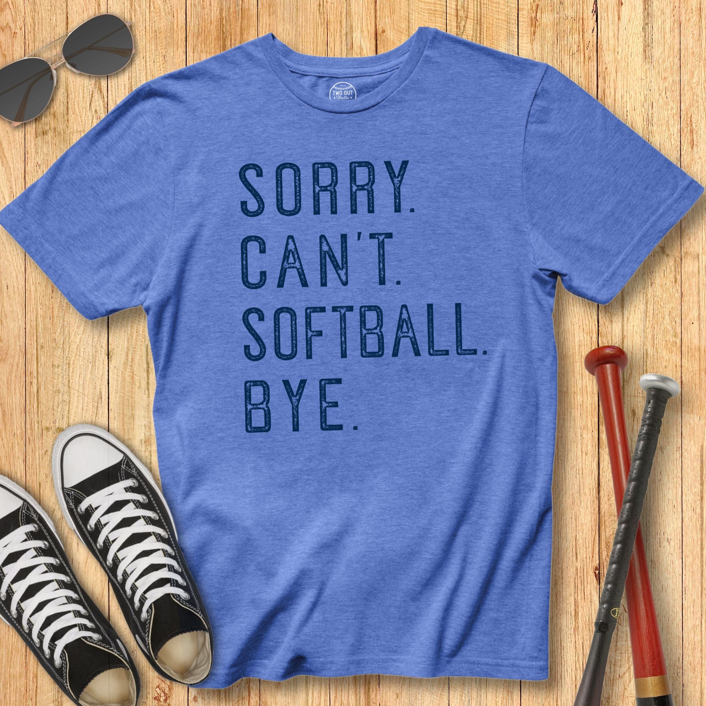 Sorry Can't Softball Tee