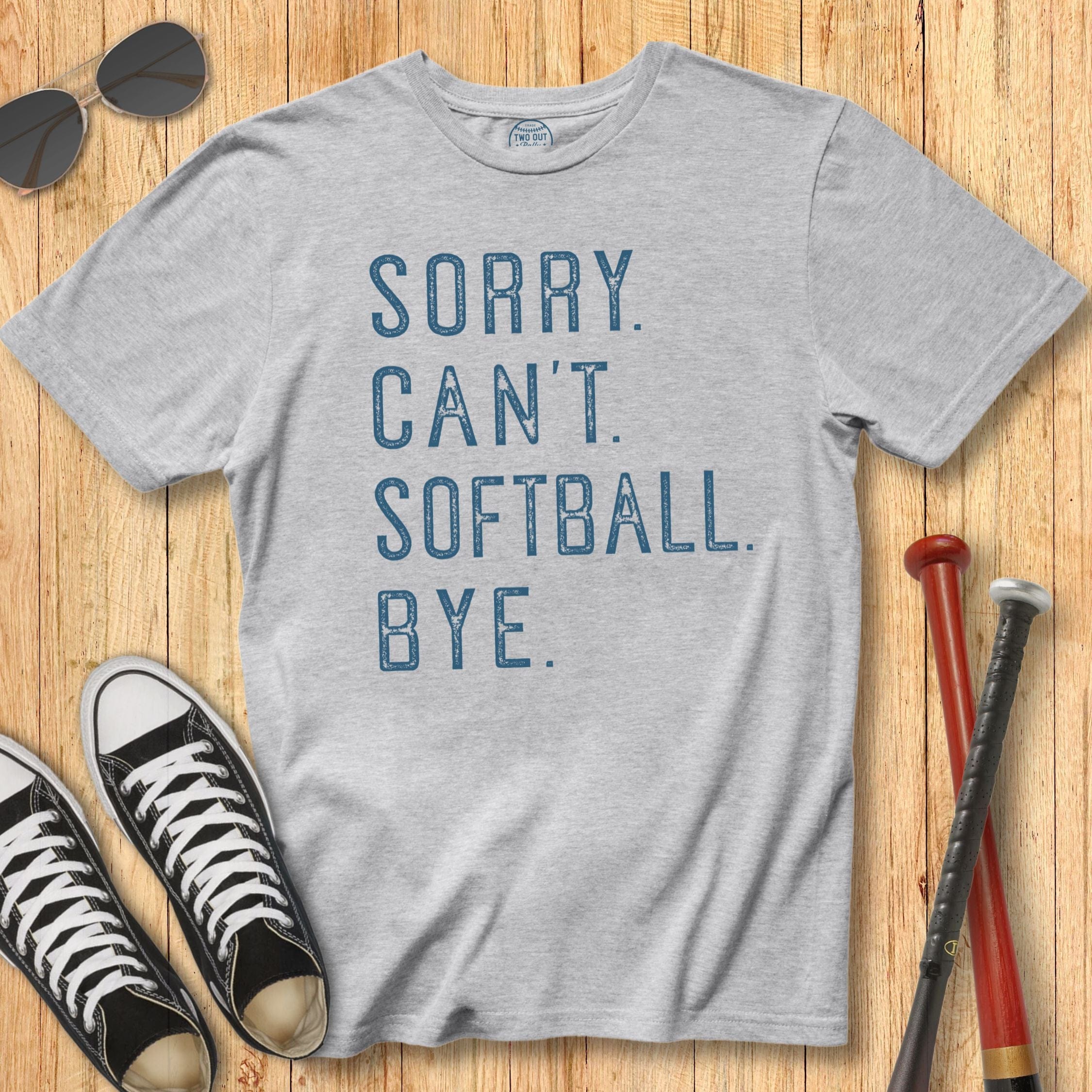 Sorry Can't Softball Tee