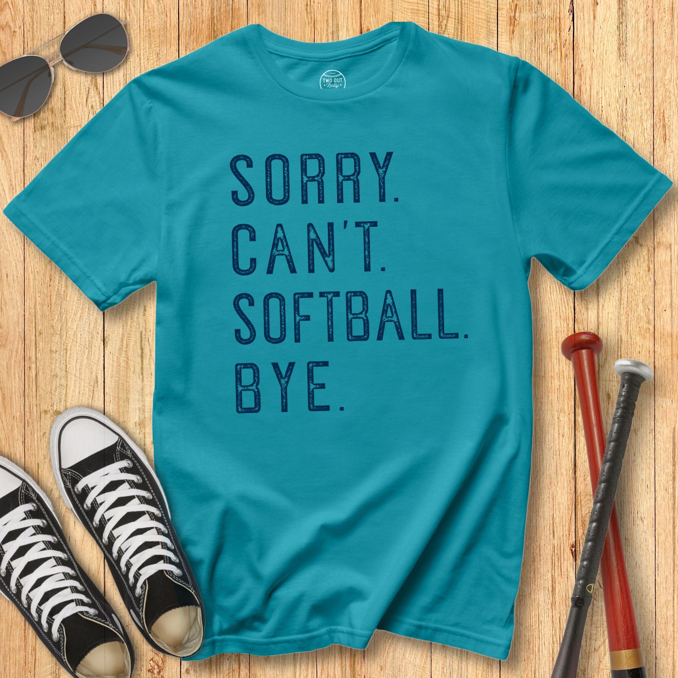 Sorry Can't Softball Tee