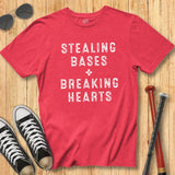Stealing Bases Stamp Tee