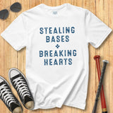 Stealing Bases Stamp Tee