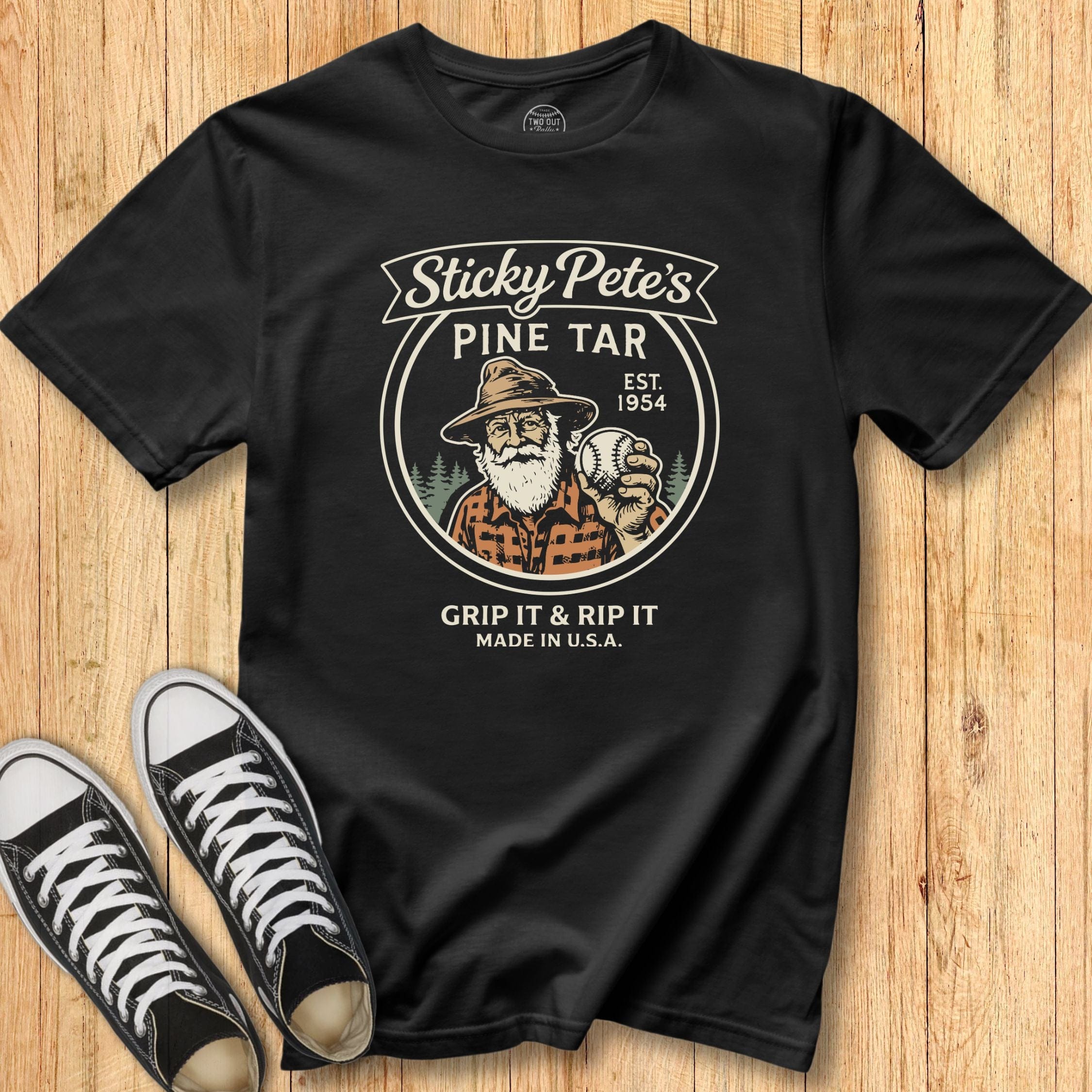 Sticky Pete Logo Tee