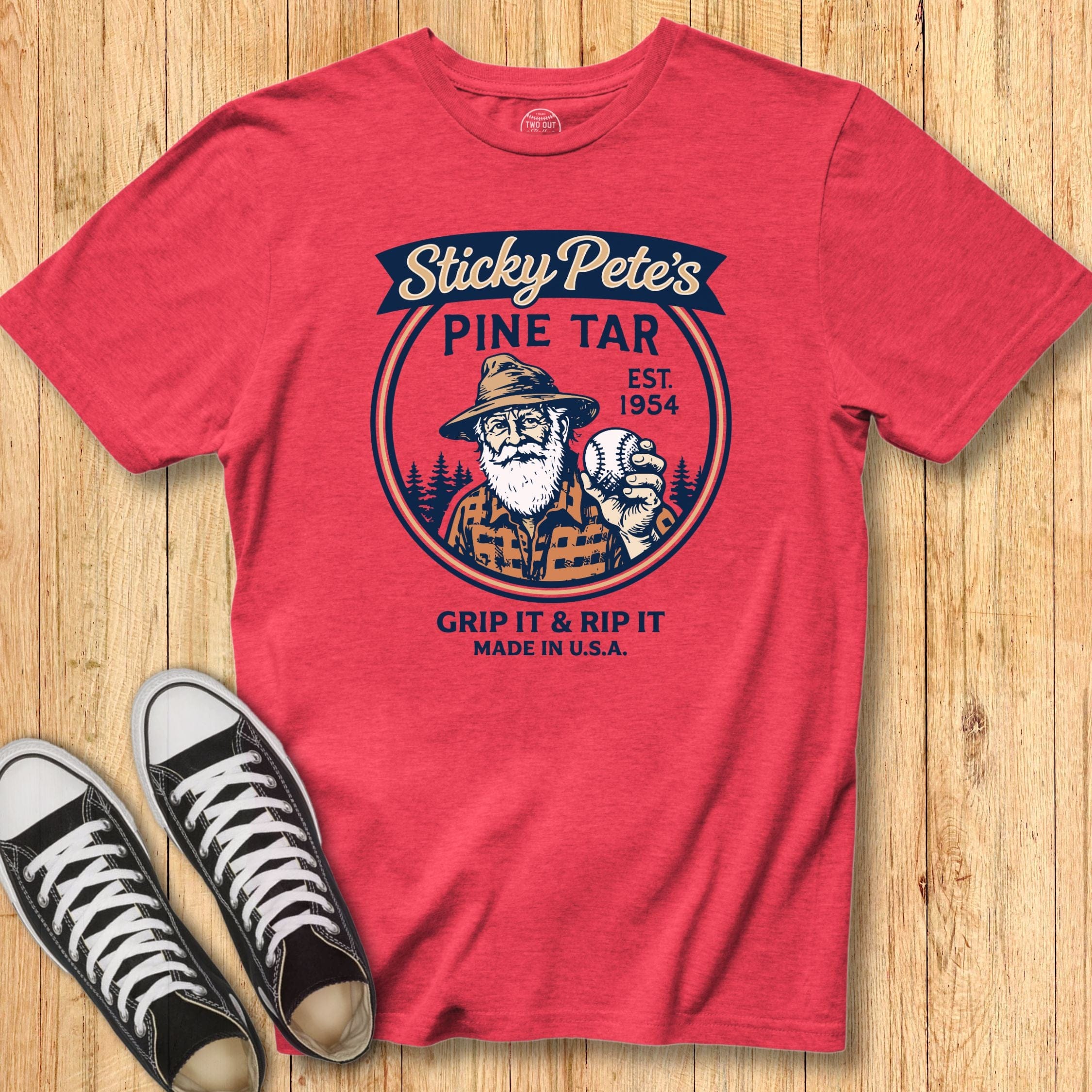 Sticky Pete Logo Tee