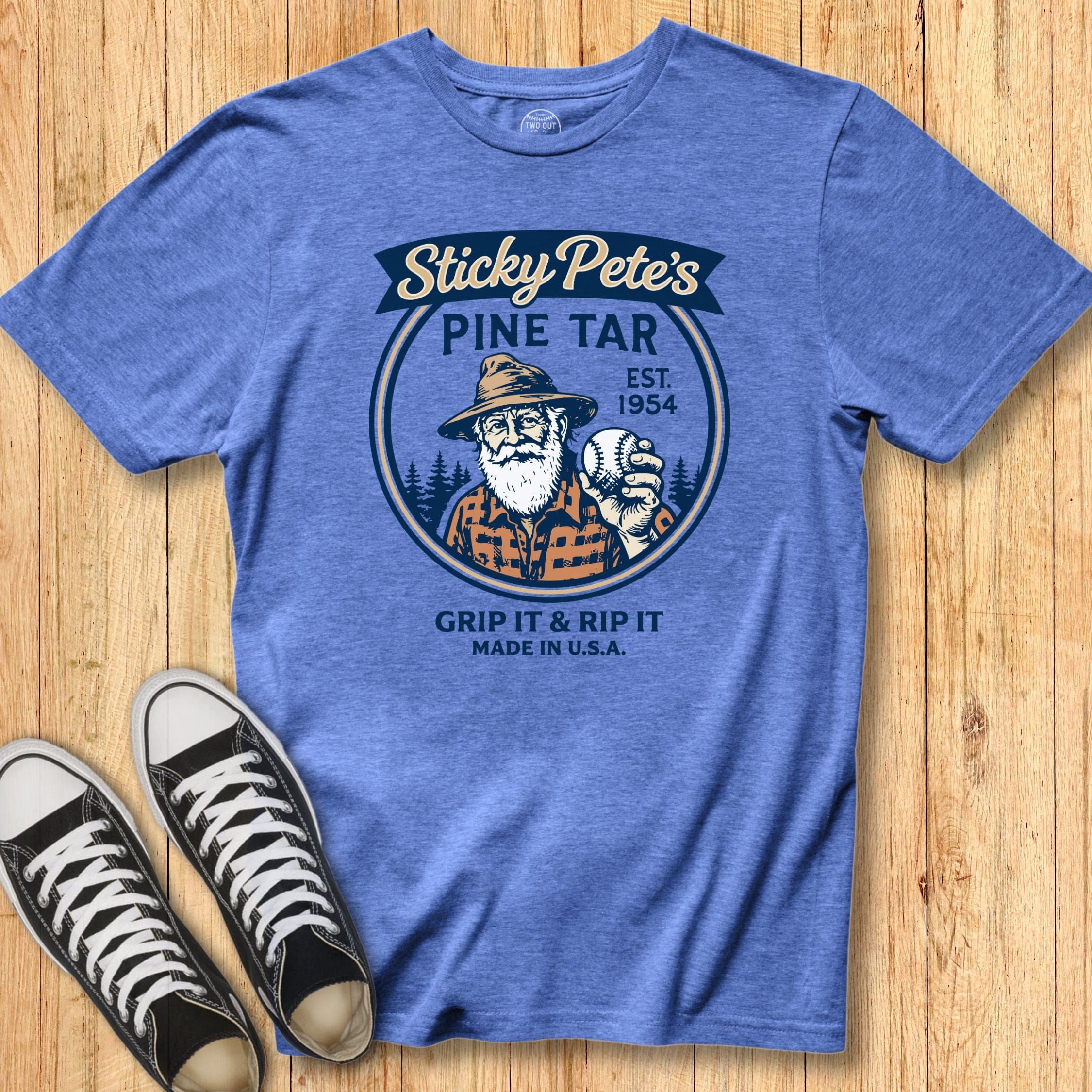 Sticky Pete Logo Tee