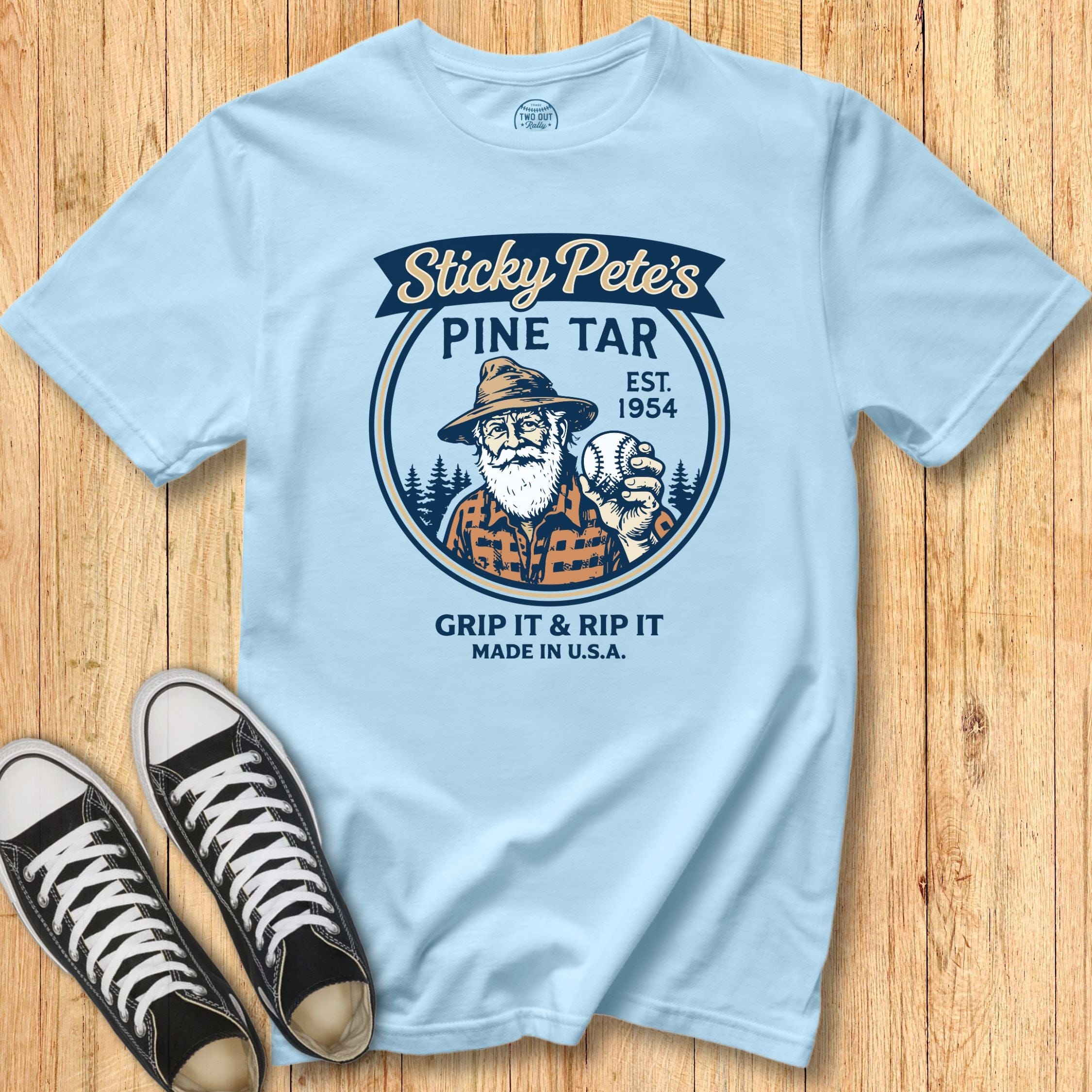 Sticky Pete Logo Tee