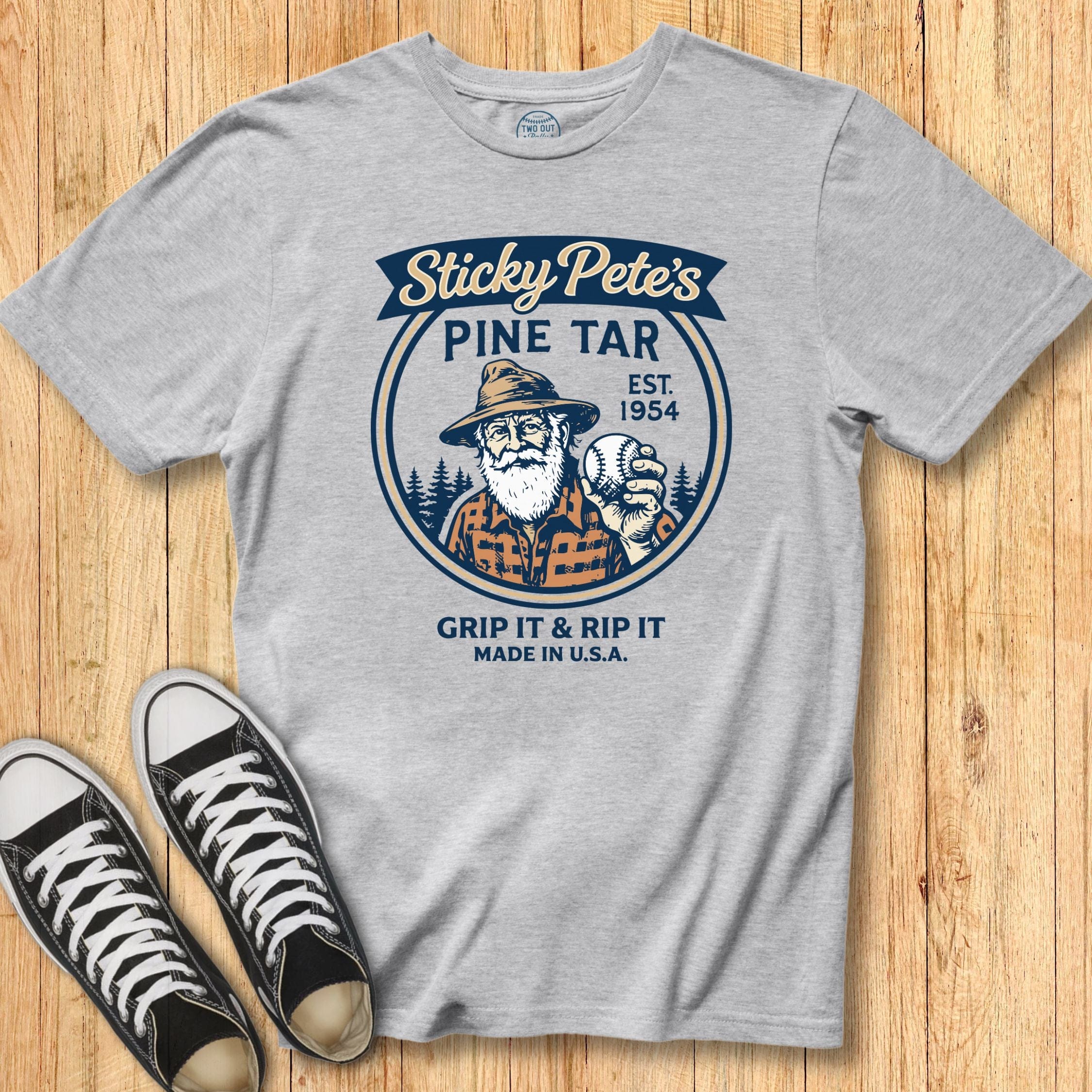 Sticky Pete Logo Tee