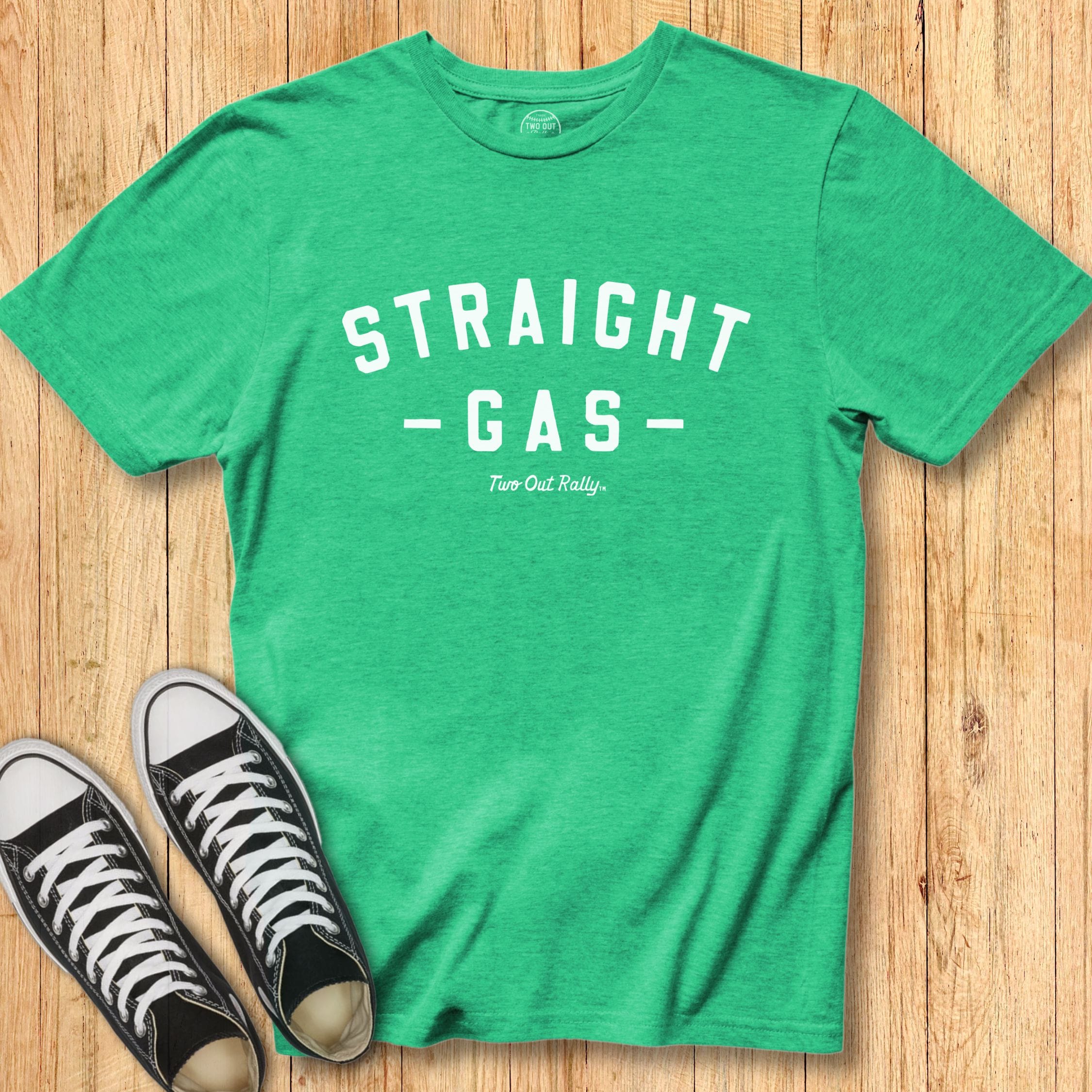Straight Gas Baseball Tee