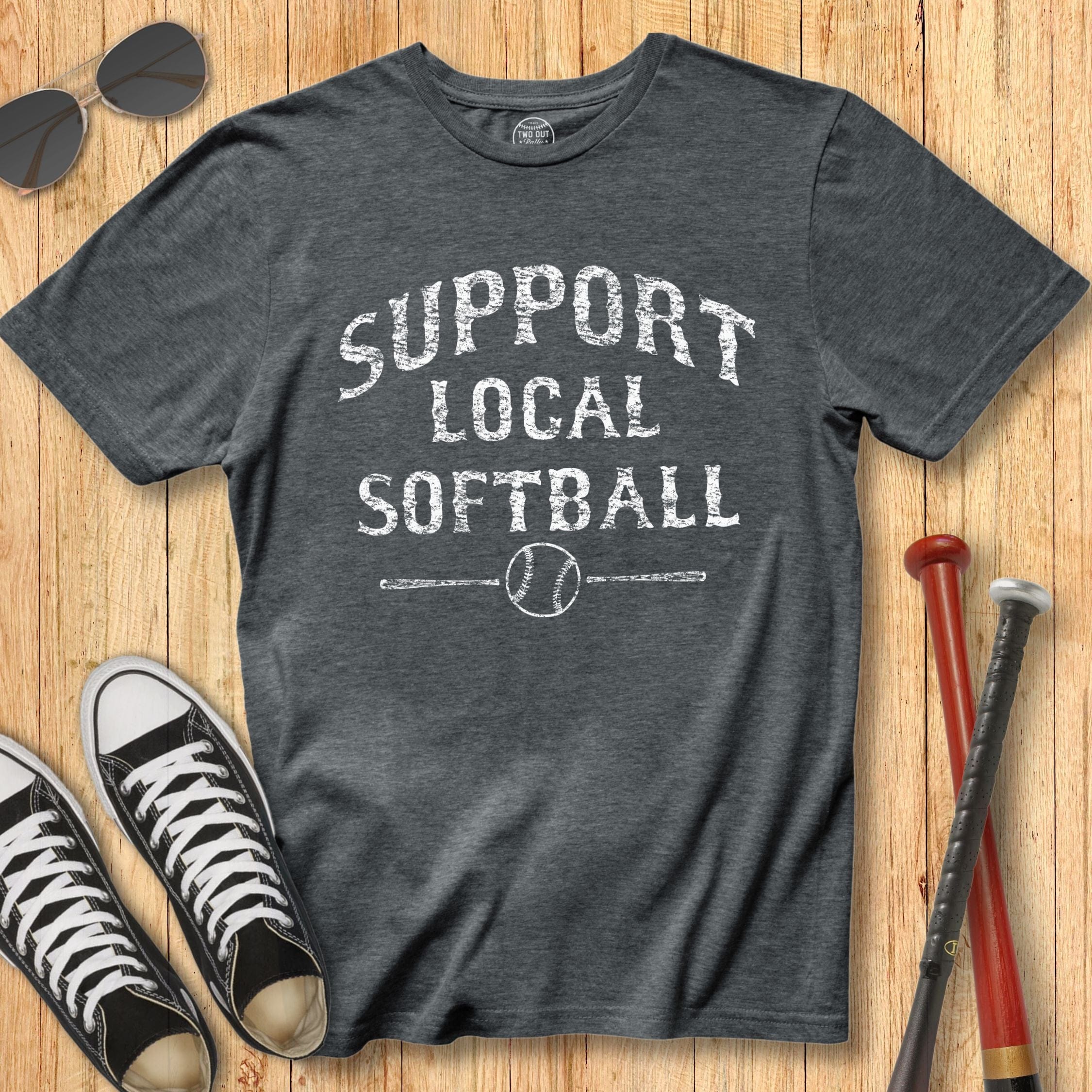 Support Local Softball Tee