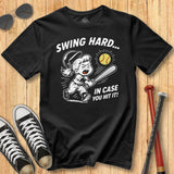 Swing Hard Girl Mascot Tee