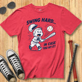 Swing Hard Mascot Tee