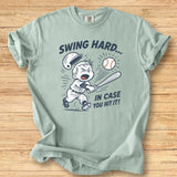 Swing Hard Mascot Premium Tee