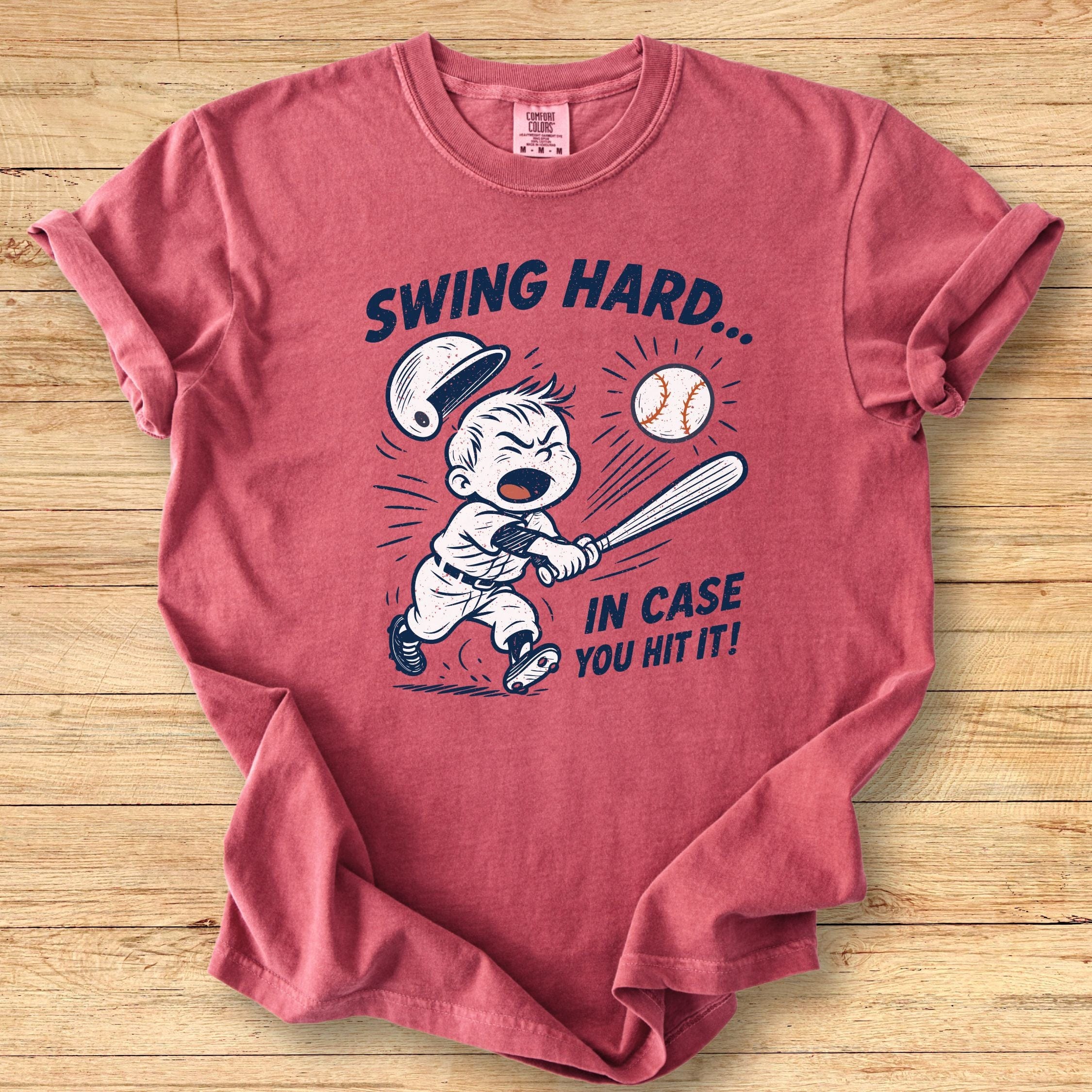 Swing Hard Mascot Premium Tee