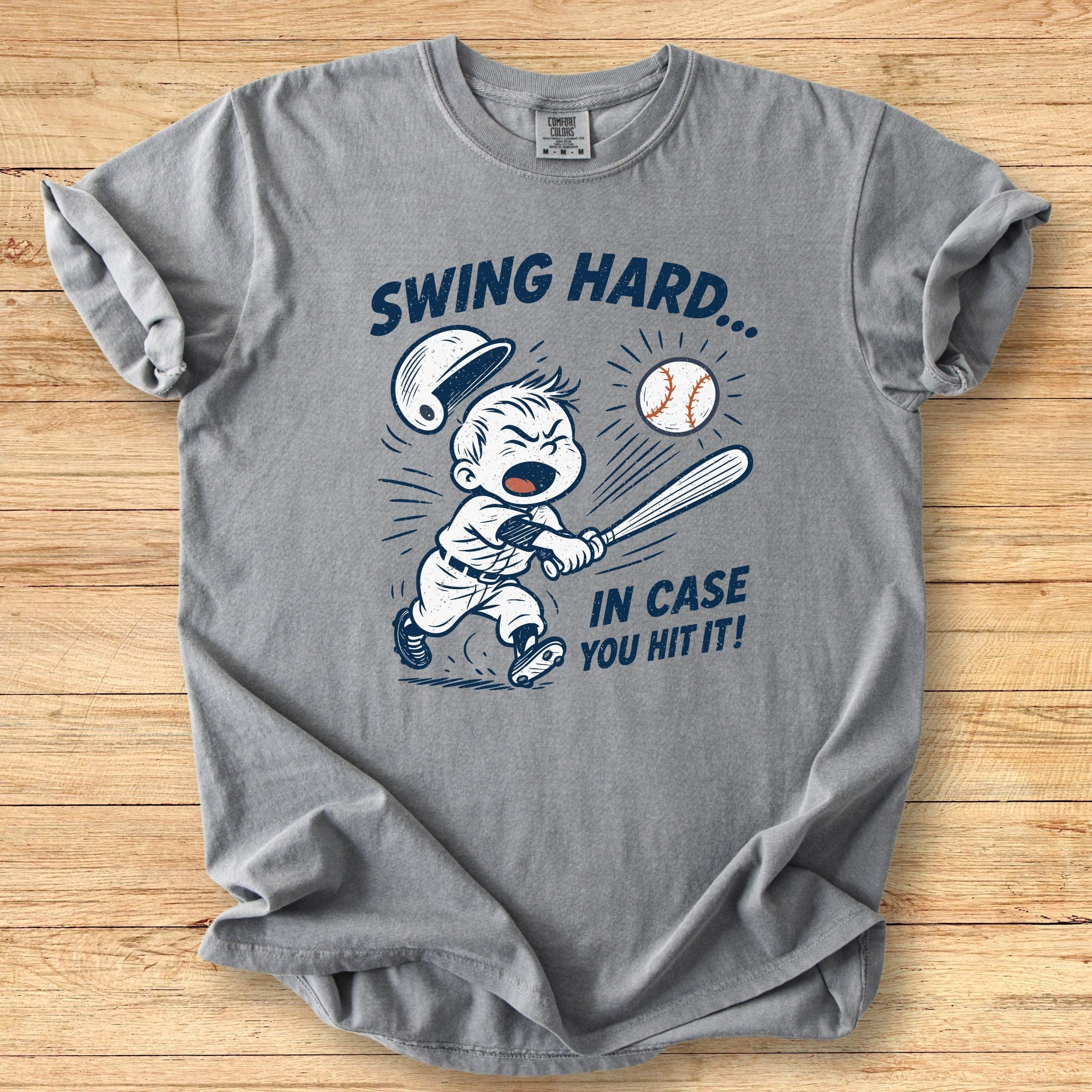 Swing Hard Mascot Premium Tee