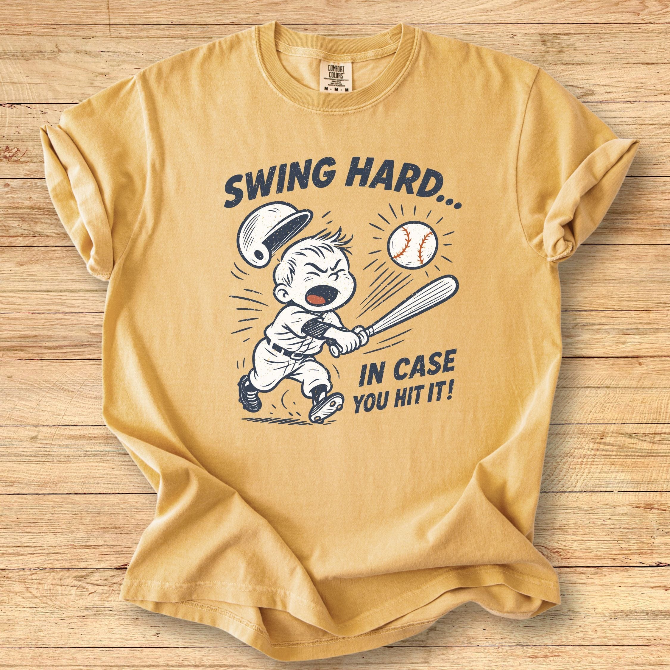 Swing Hard Mascot Premium Tee