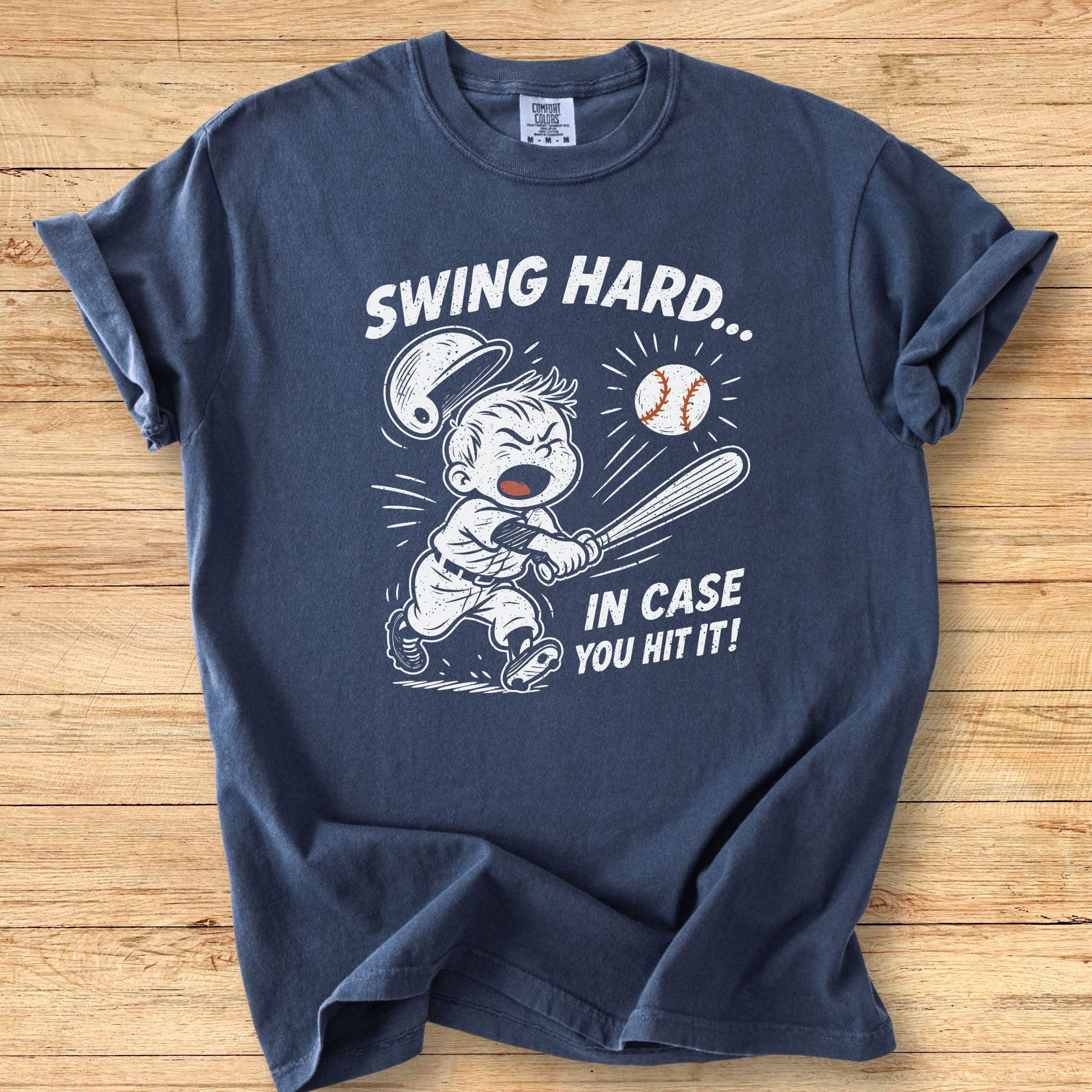 Swing Hard Mascot Premium Tee