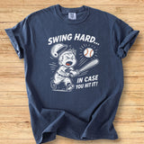 Swing Hard Mascot Premium Tee