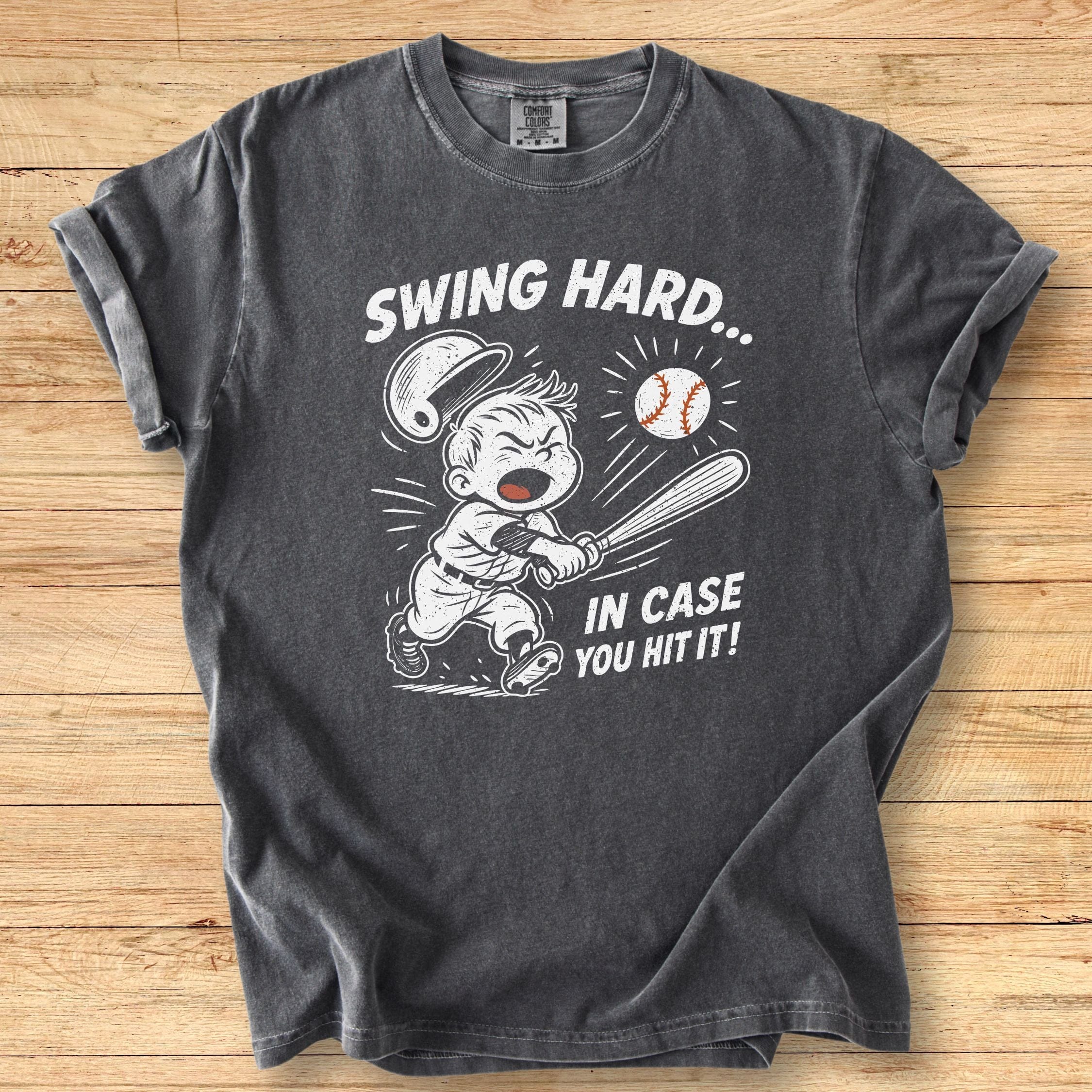 Swing Hard Mascot Premium Tee