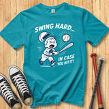 Swing Hard Mascot Youth Tee