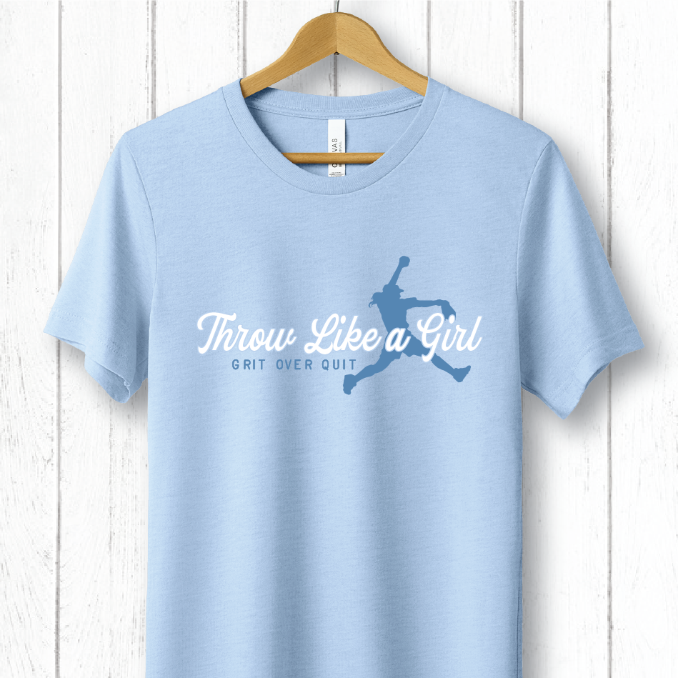 Throw Like a Girl Tee