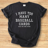 Too Many Cards - Premium Tee