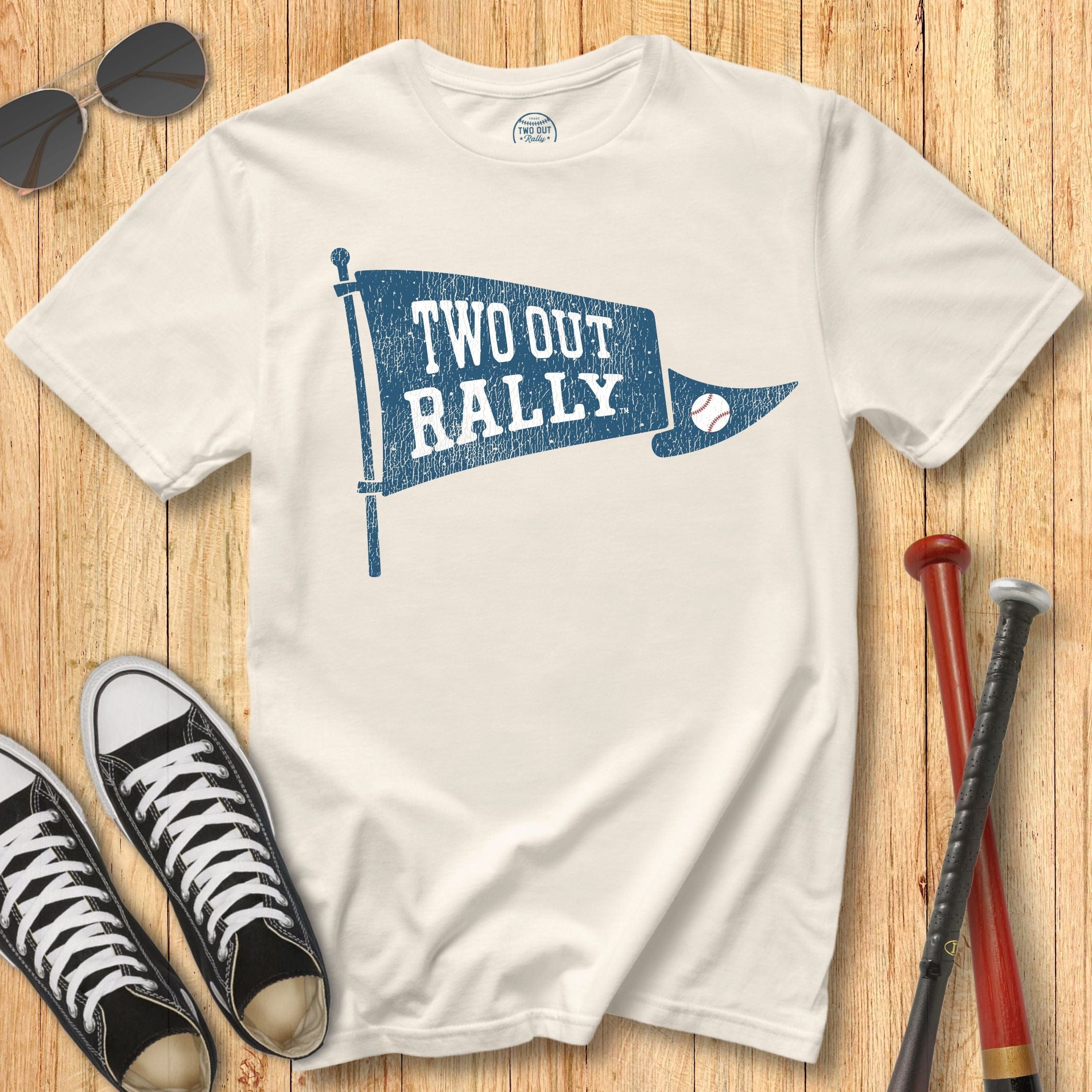 Two Out Rally Pennant Tee