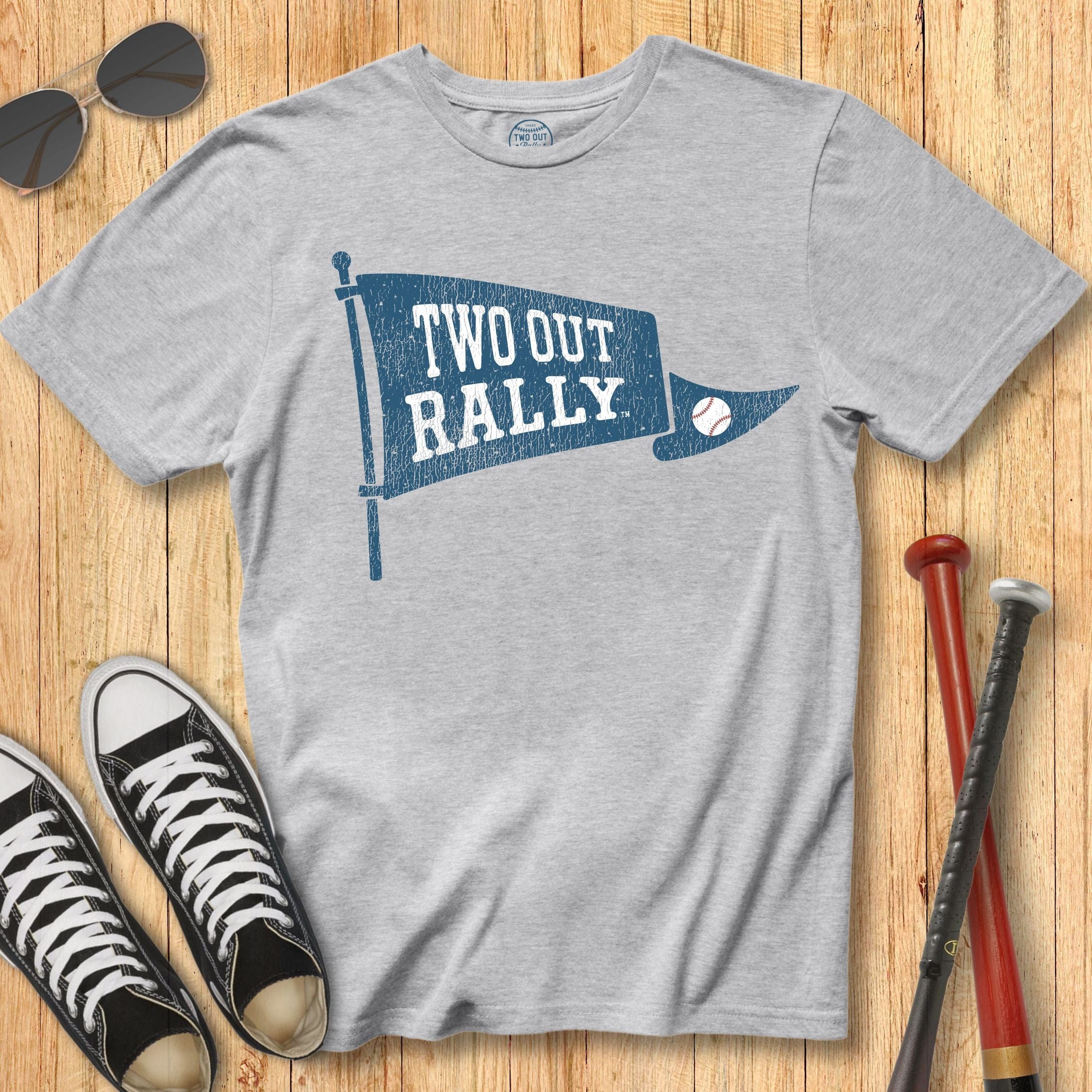 Two Out Rally Pennant Tee