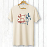 Vintage Grit Over Quit Pitcher Tee