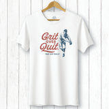 Vintage Grit Over Quit Pitcher Tee