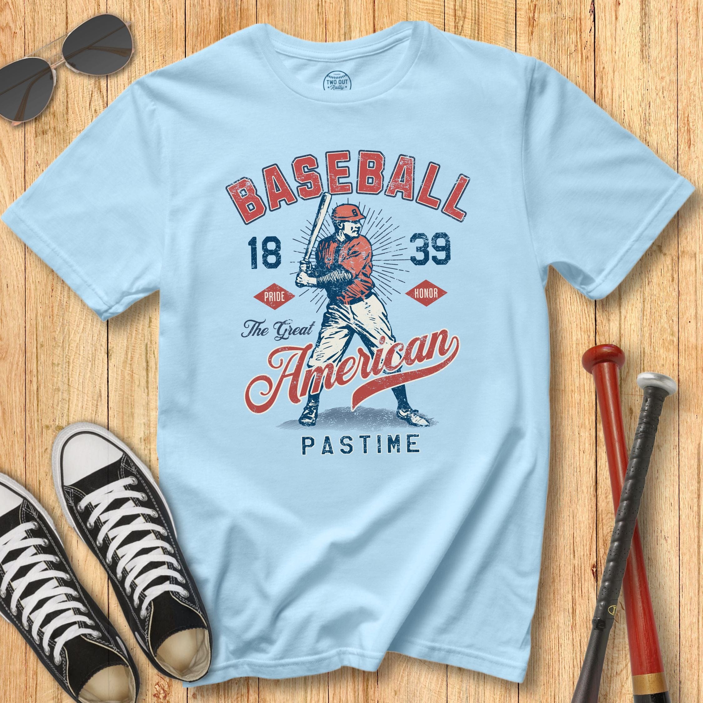 Vintage Pastime Batter Tee