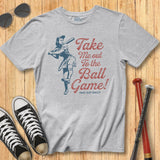 Vintage Take Me Out Woman Batter Tee