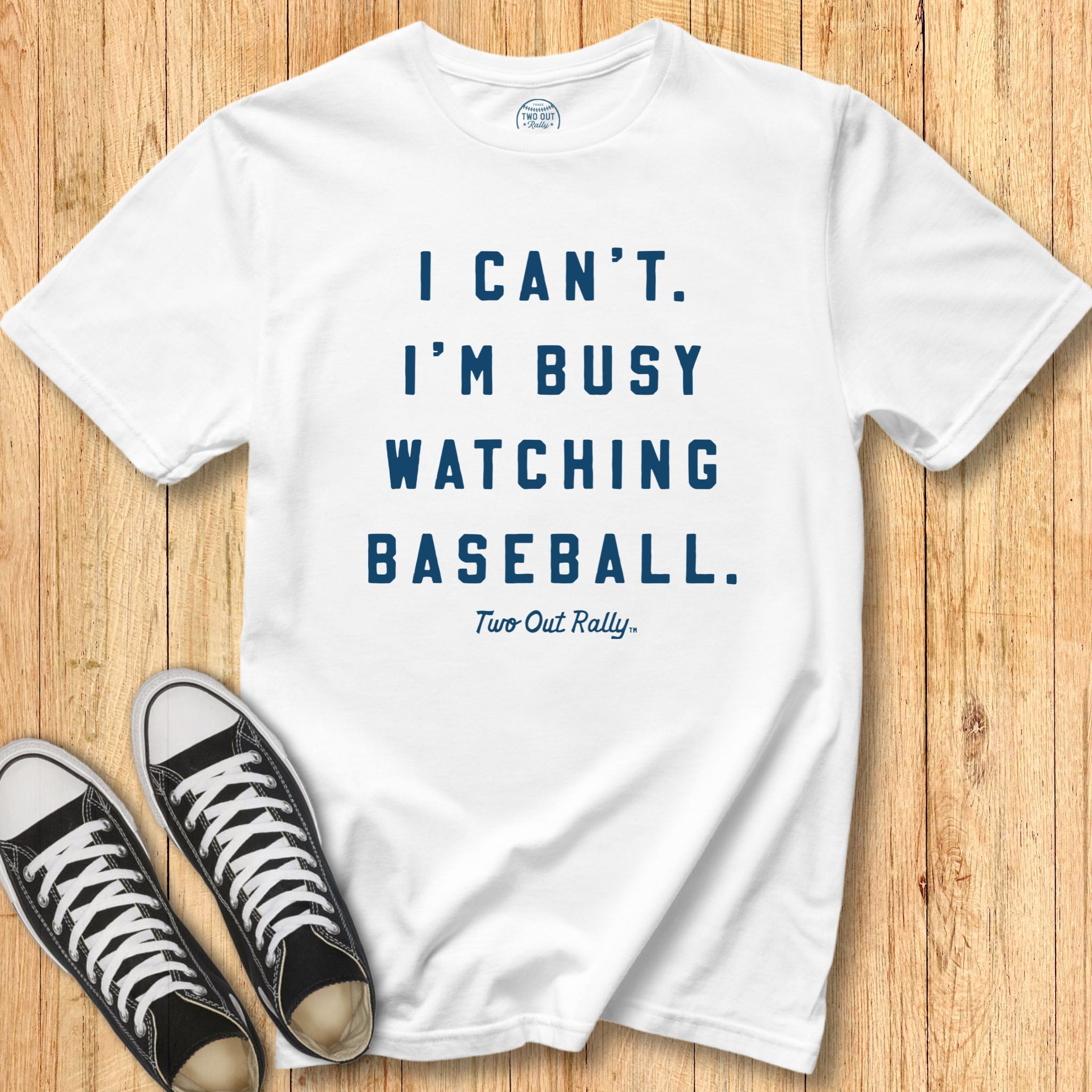 Watching Baseball Tee