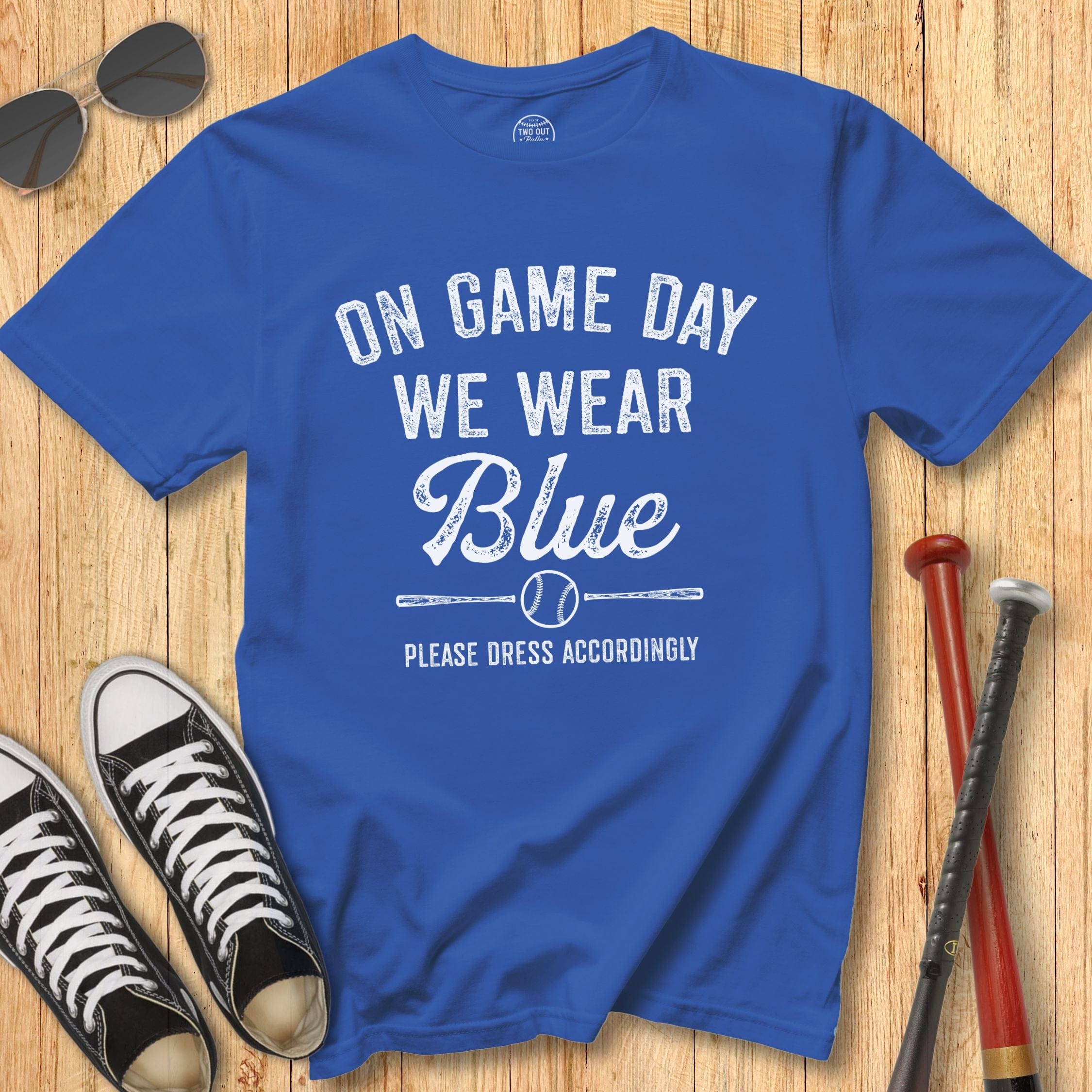 Wear Blue Stamp Tee