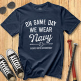 Wear Navy Stamp Tee