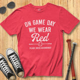 Wear Red Stamp Tee