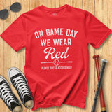 Wear Red Stamp Tee