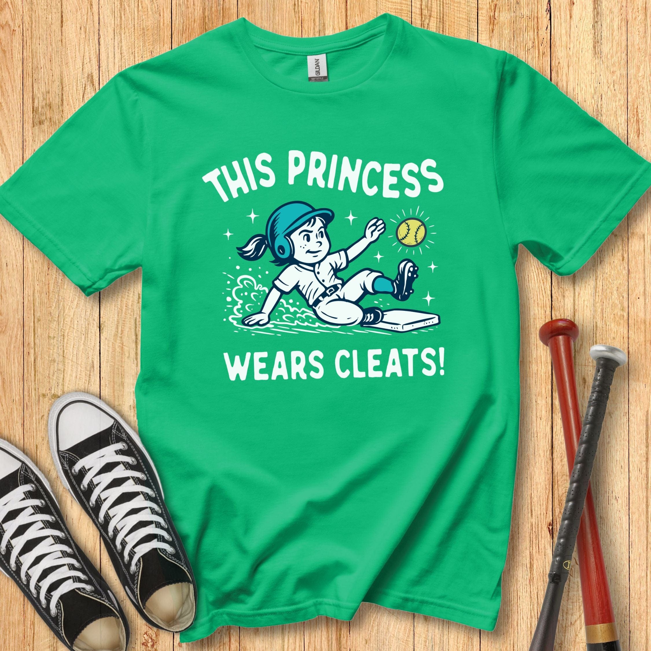 Wears Cleats Mascot Youth Tee