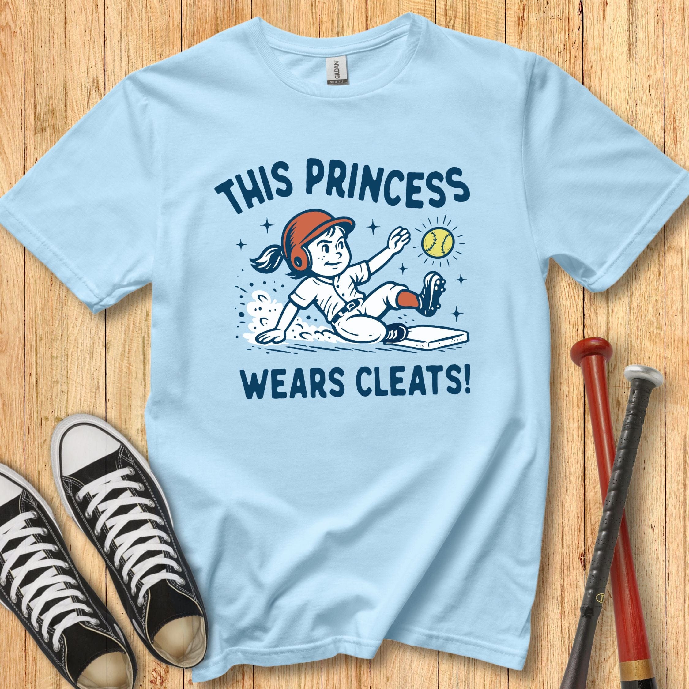 Wears Cleats Mascot Youth Tee