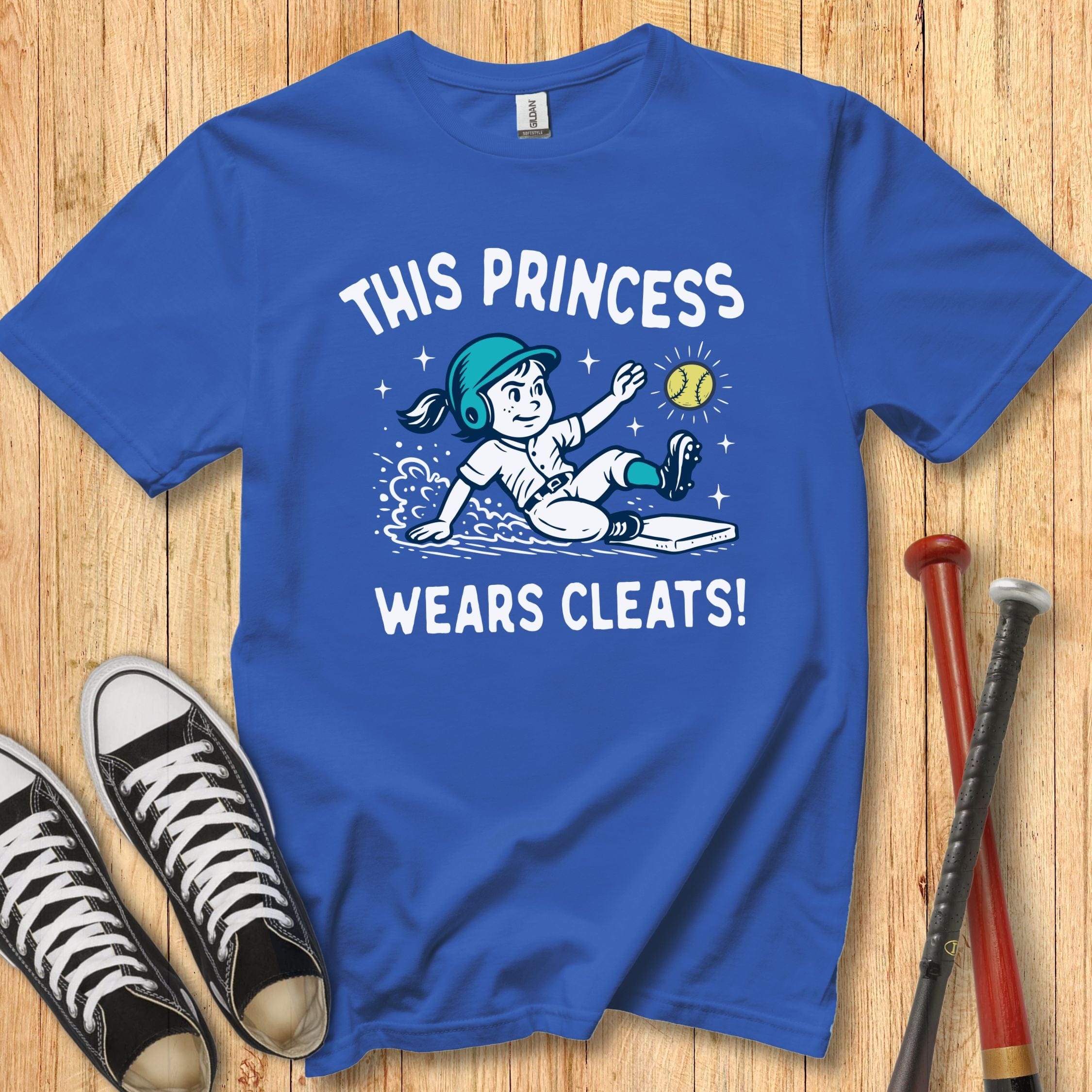 Wears Cleats Mascot Youth Tee