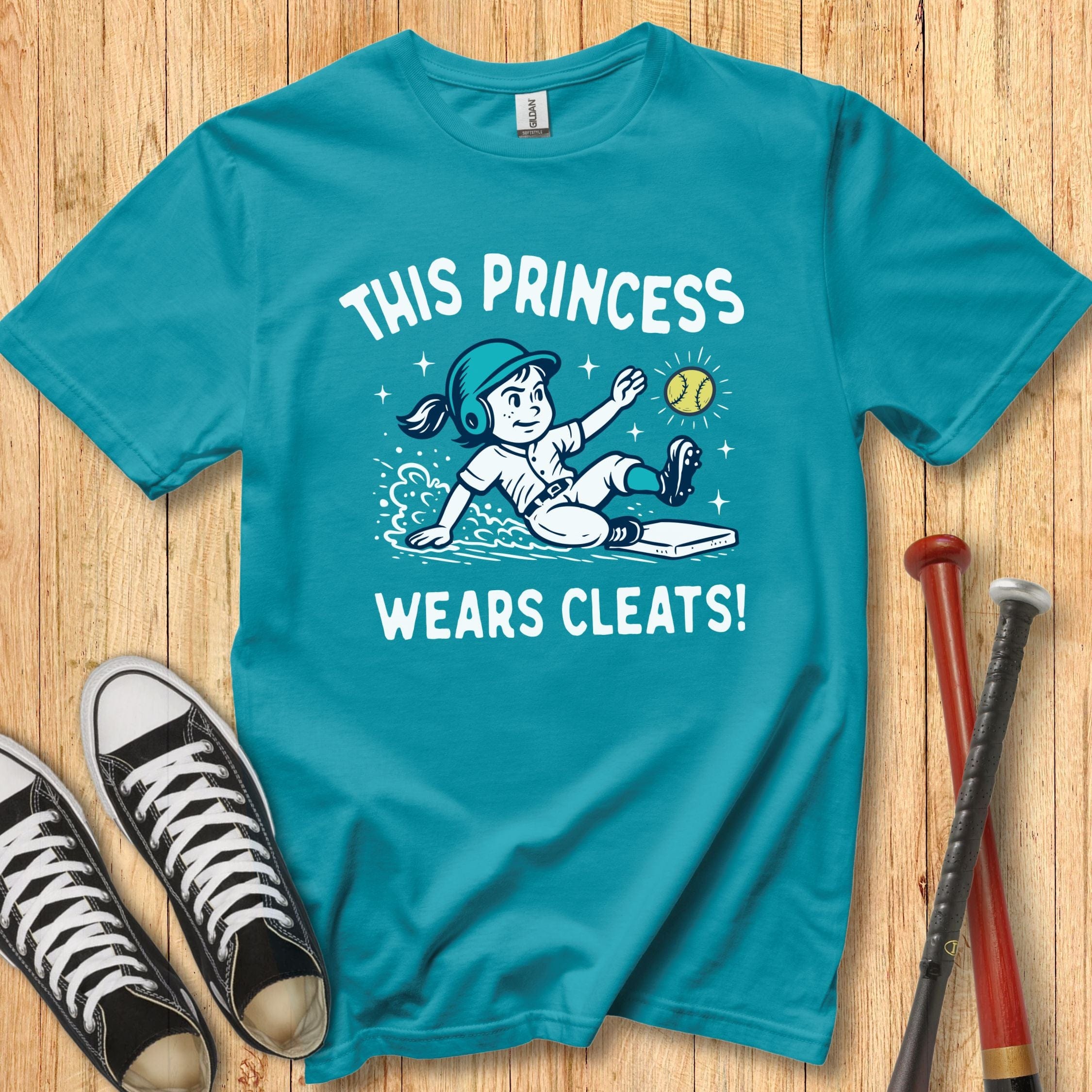 Wears Cleats Mascot Youth Tee