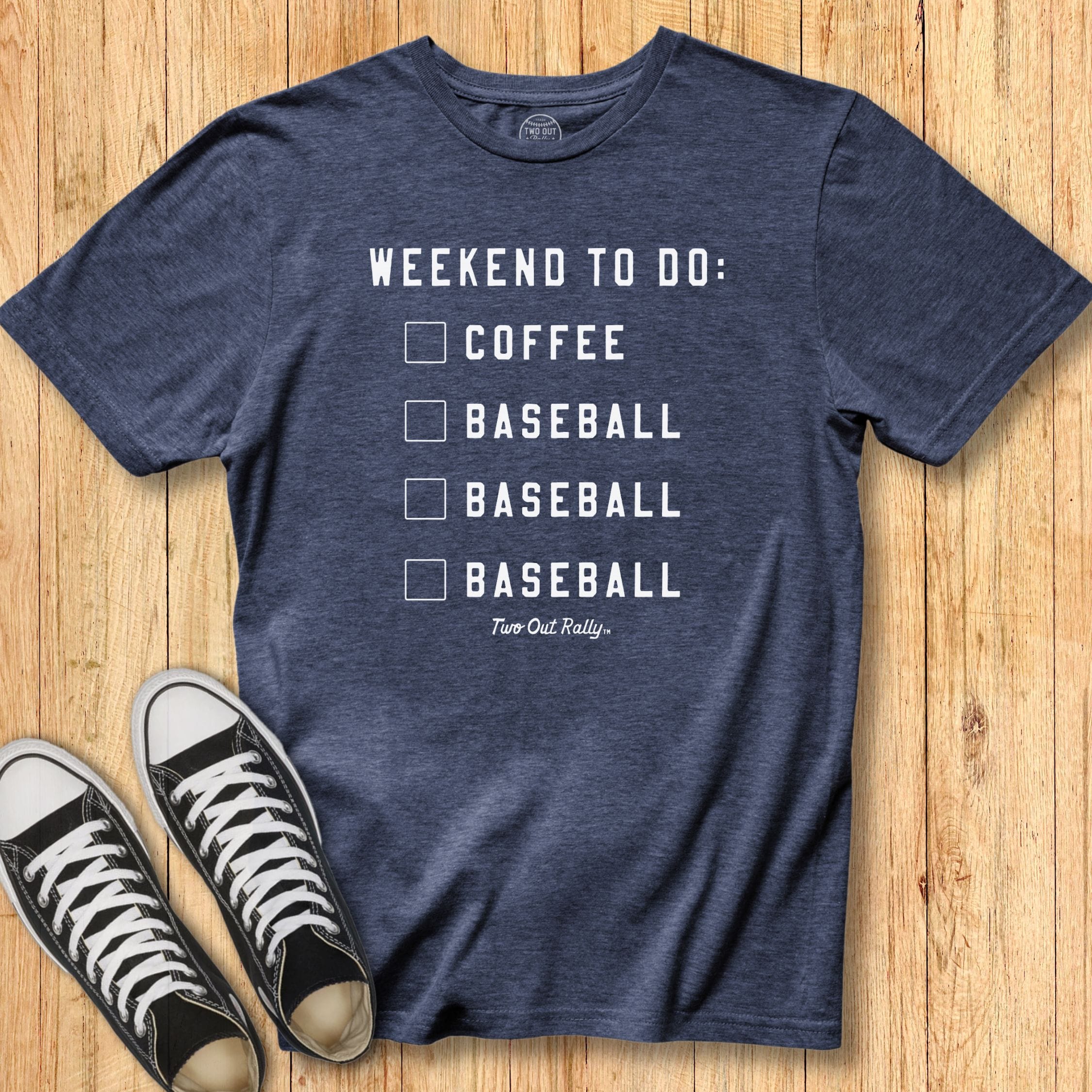 Weekend Baseball To Do Tee