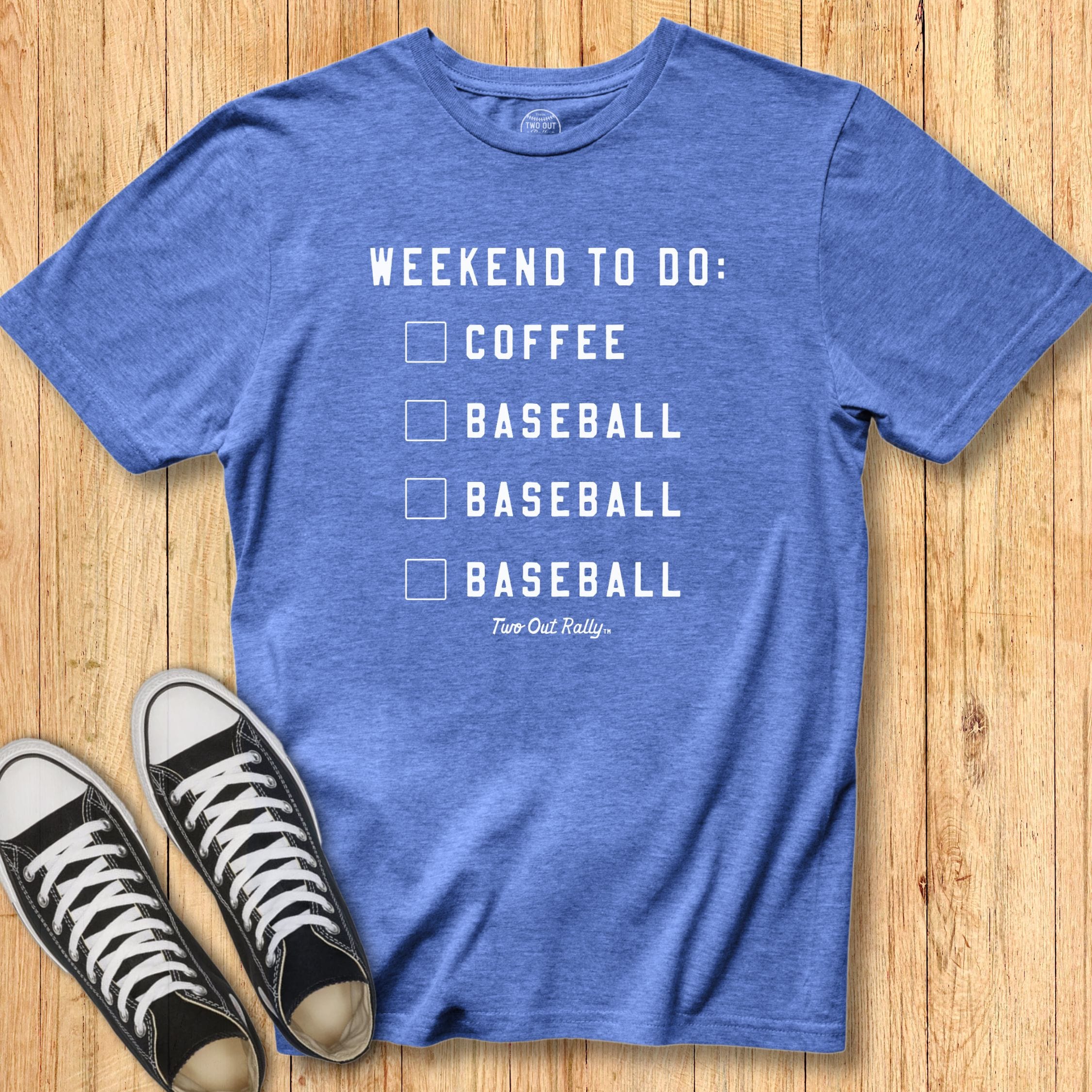 Weekend Baseball To Do Tee