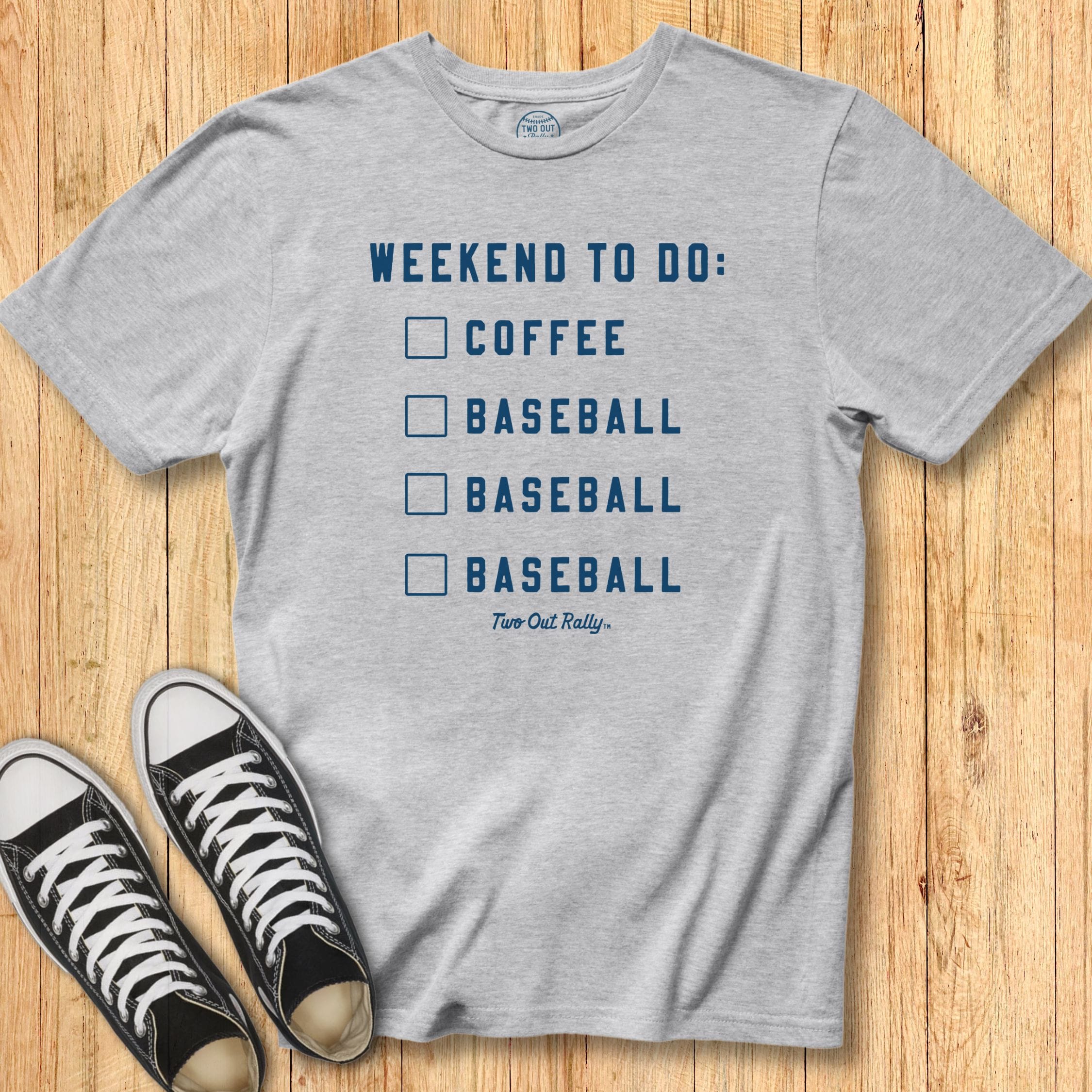 Weekend Baseball To Do Tee