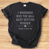 Wondered Why Baseball Premium Tee