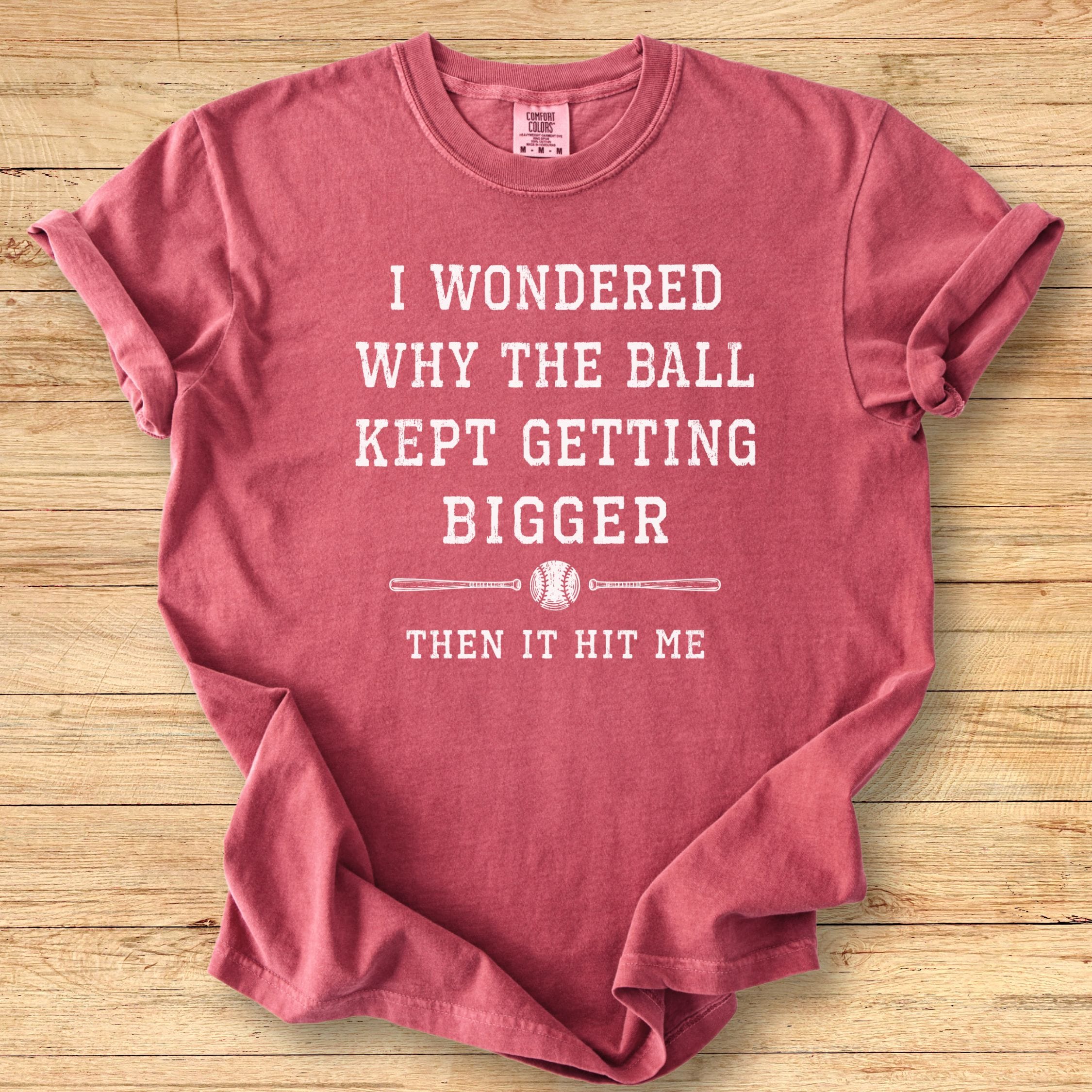 Wondered Why Baseball Premium Tee