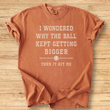 Wondered Why Baseball Premium Tee