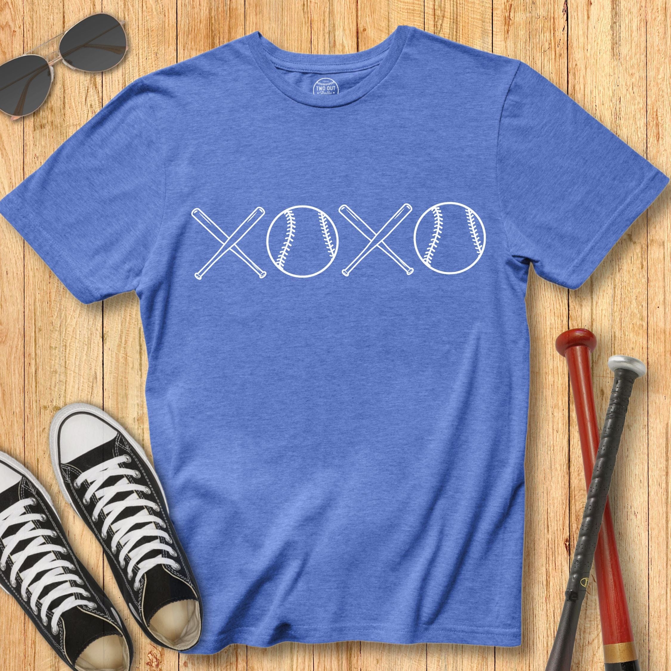 XOXO Bats and Balls Tee